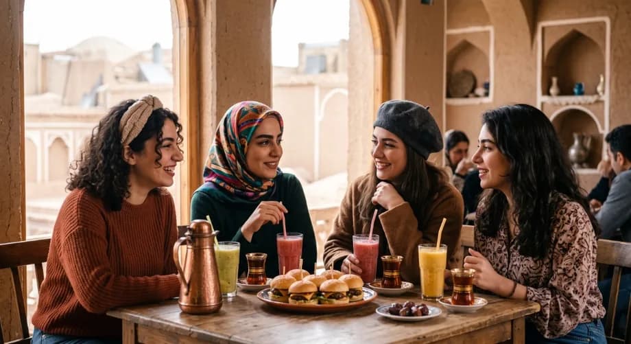 شام گروهی و آشنایی با افراد جدید در دورهمی های جمزی
