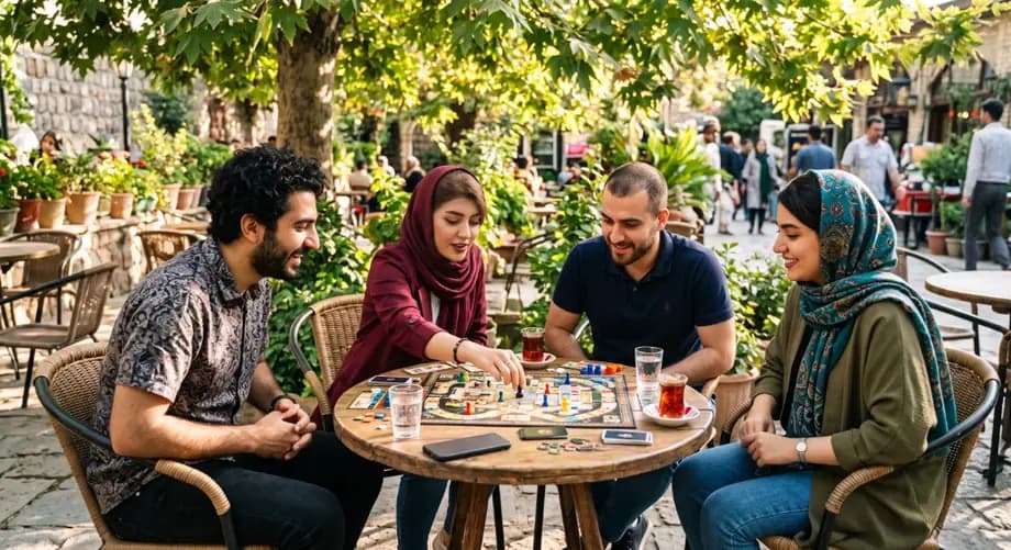 دورهمی شب بردگیم: بازیهای استراتژیک در تهران